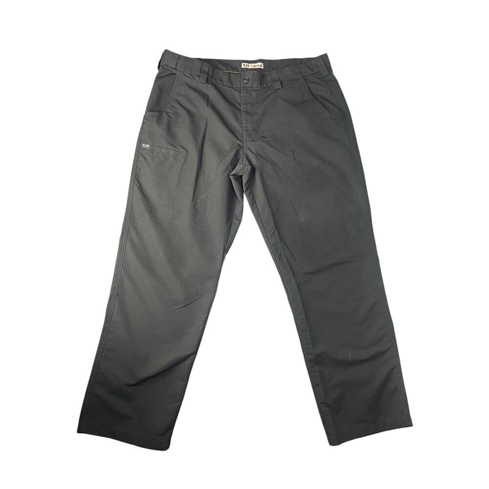 5.11 Tactical Men’s Black 38x30 Ripstop Regular Fit Fast-Tac Urban Pants